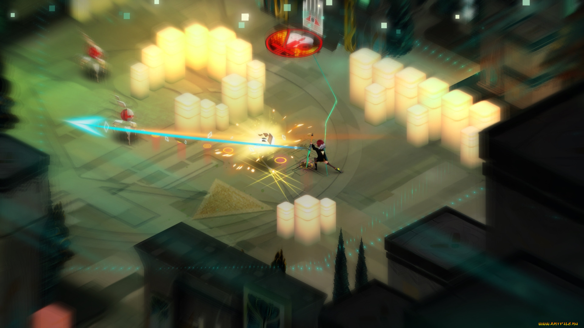 Transistor. Транзистор игра. Transistor ps4. Транзистор игра Скриншоты. Transistor геймплей.